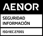 Logotipo Certificado ISO 27001